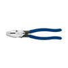 Klein Tools 9 3/8 in Linemans Plier High Leverage, Steel