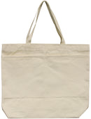 Wear'm Large Tote With Pockets 18"x16"x3"-Natural