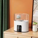 4 In 1 Multifunctional Double Bottle Sterilizer Automatic Power Off Smart LED Touch Screen Milk Heater