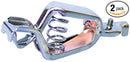Mueller Heavy-Duty Steel Clip For Battery And Test Work - 50a-2pack