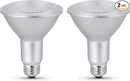 Feit Electric LED PAR30L Bulbs, 75W Equivalent, Dimmable, 3000K Bright White, 750 Lumens, 22 Year Lifetime, E26 Base, PAR30 Flood Lights, Spotlight Bulb,Weatherproof, 2 Pack, PAR30LDM/930CA/2
