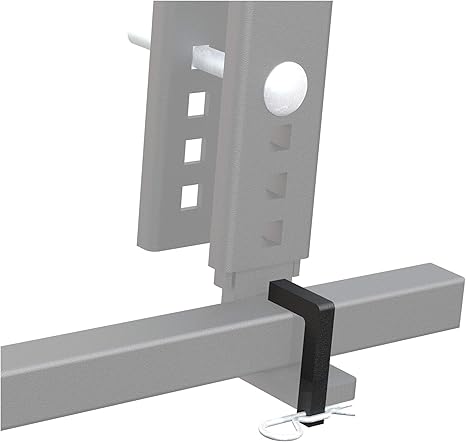 CURT 17513 Replacement TruTrack Weight Distribution Hitch L-Pins and Clips, CARBIDE BLACK POWDER COAT