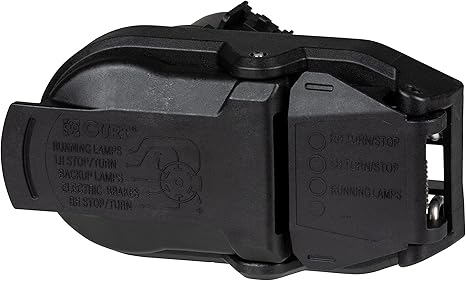 CURT 57020 OEM Replacement Dual-Output Vehicle-Side 7-Pin, 4-Pin Connectors, Plugs into Any USCAR Socket, Packaged