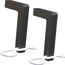 CURT 17513 Replacement TruTrack Weight Distribution Hitch L-Pins and Clips, CARBIDE BLACK POWDER COAT