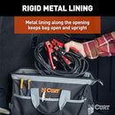 CURT 70004 Towing Accessories Storage Tool Bag, 14 Pockets, Reinforced Webbing