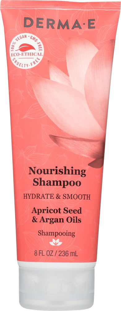 DERMA E: Nourishing Shampoo Hydrate & Smooth, 8 oz