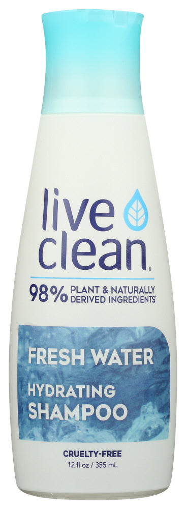 LIVE CLEAN: Shampoo Fresh Water, 12 oz