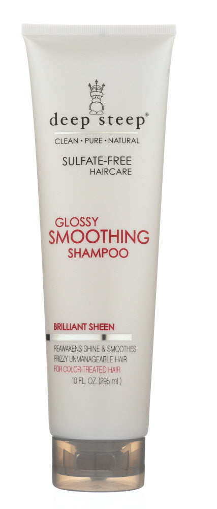 DEEP STEEP: Glossy Smoothing Shampoo, 10 oz