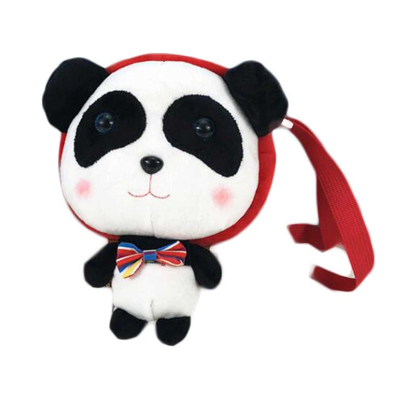 Red Panda Doll Plush Kids Backpack Cute Crossbody Bag Snack Bag Go Out Decor Small Bag