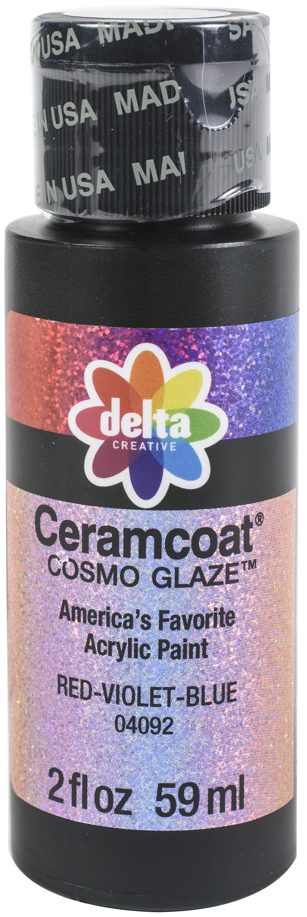 Ceramcoat Cosmo Glaze 2oz-Red/Violet/Blue