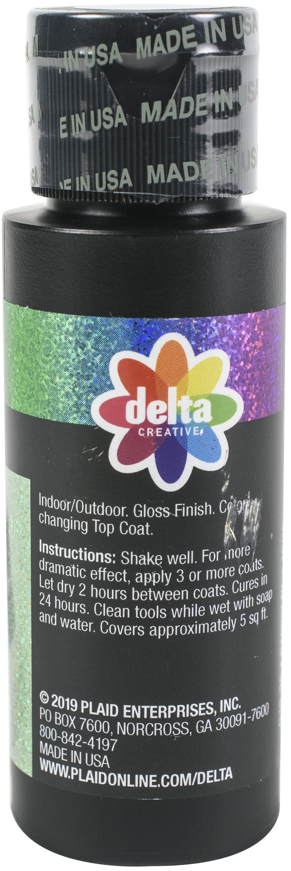 Ceramcoat Cosmo Glaze 2oz-Violet/Blue/Green