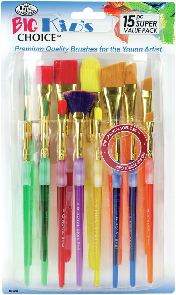 Big Kid's Brush Set 15/Pkg-