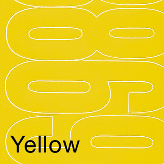 Permanent Adhesive Vinyl Numbers 6" 48/Pkg-Yellow