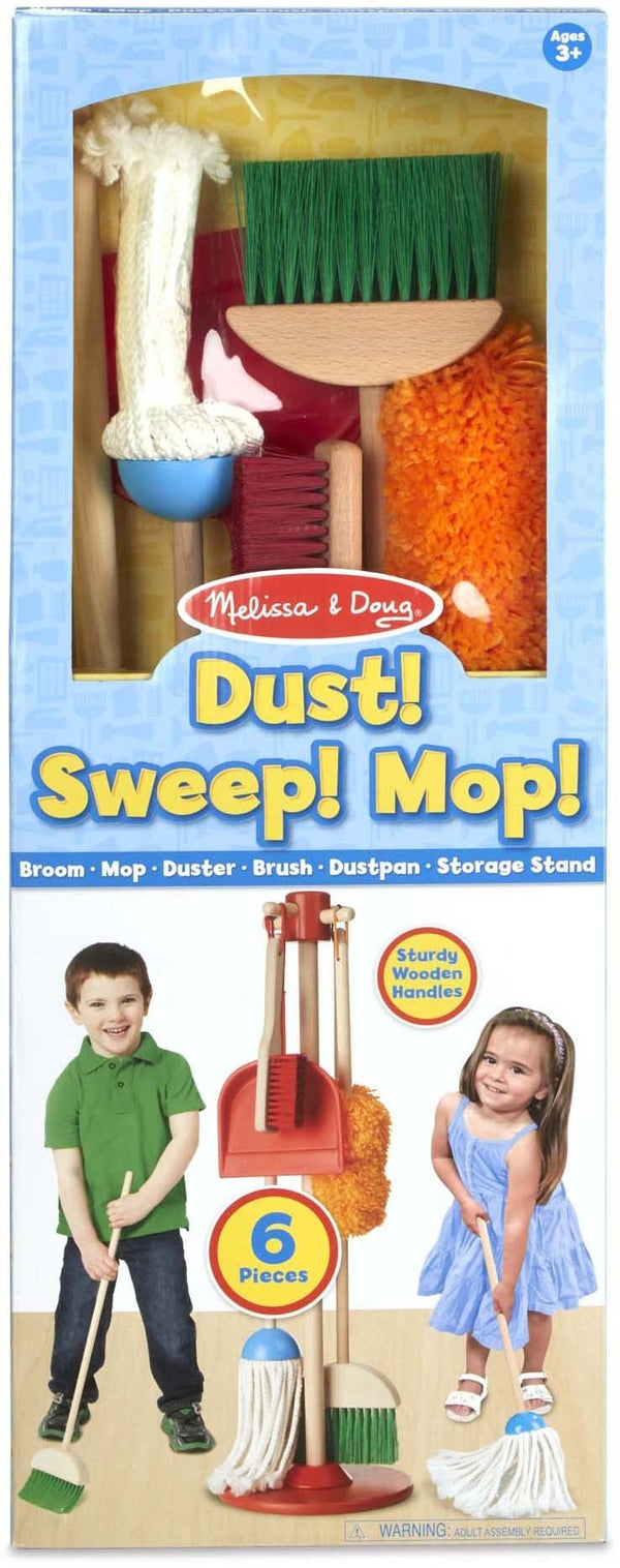 Let's Play House! Dust, Sweep & Mop-