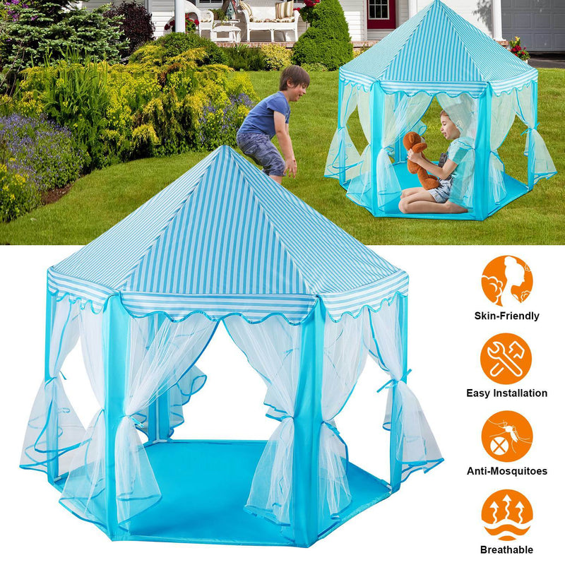 Kids Play Tents Princess for Girls Princess Castle Children Playhouse Indoor Outdoor Use