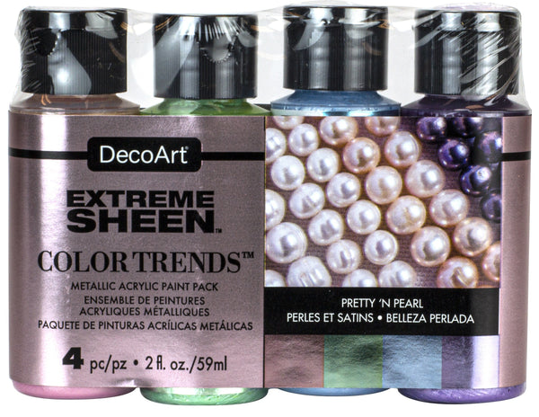 Extreme Sheen Color Trends Value Pack 4/Pkg-Pretty 'N Pearls