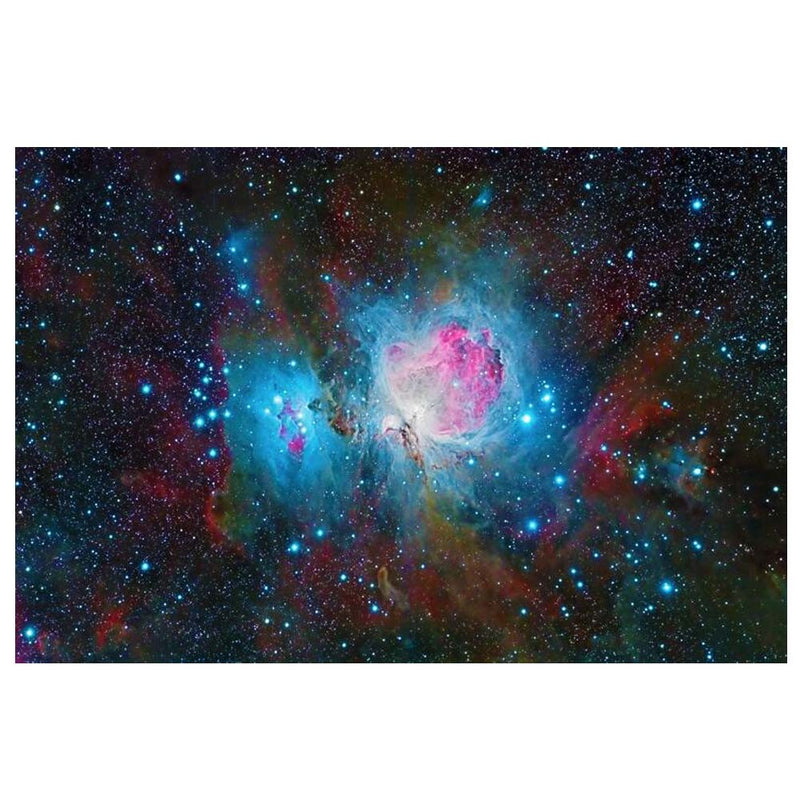 500 Piece Jigsaw Puzzle Wooden Puzzle for Adults Universe Nebula Toy Gift; Black