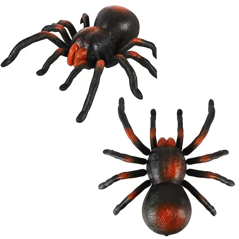 Infrared Remote Control Simulation Big Tarantula Children's Toys; New And Strange Electric Tricky Remote Control Spider Simulation Insect