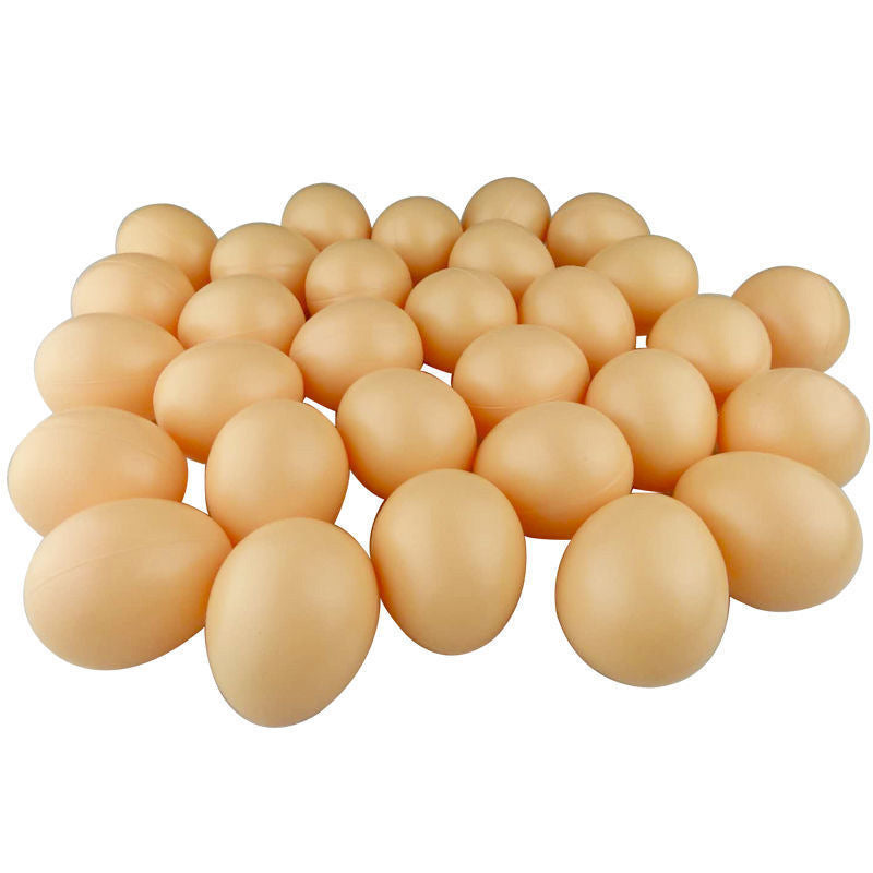 Fake Eggs Children's Toys DIY Creative Painted Simulation Plastic Egg Shells Kindergarten Teaching Aids Funny Toys