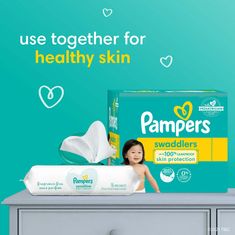 Pampers Swaddlers Diapers Size 5, 58 Count