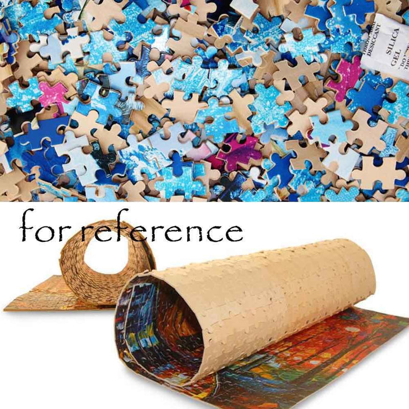 500 Piece Jigsaw Puzzle for Adults Landscape Wooden Art Puzzle Game; Waterfall