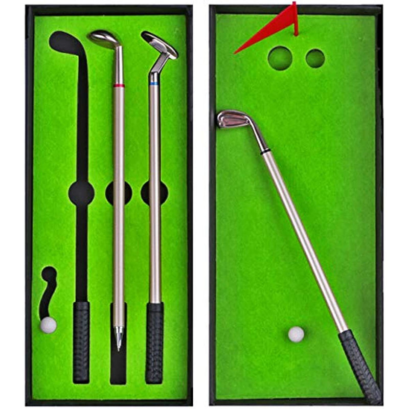 Golf Pen Gifts for Men Women Unique Christmas Stocking Stuffers; Dad Boss Coworkers Him Boyfriend Golfers Funny Birthday Gifts; Mini Desktop Games Fun Fidget Toys Cool Office Gadgets Desk Decor