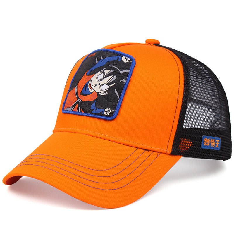 Dragon Ball Naruto 41 All Styles Buckle Back Cotton Baseball Cap Men's Women's Hip Hop Dad Hat Trucker Mesh Cap