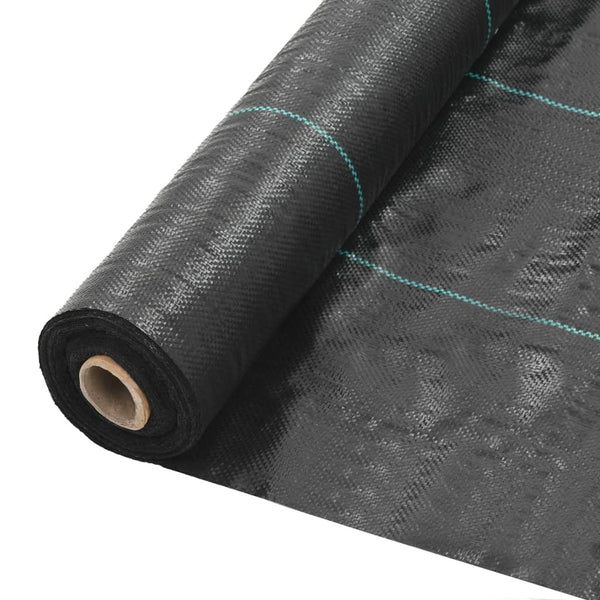 Weed & Root Control Mat PP 6.5'x32.8' Black