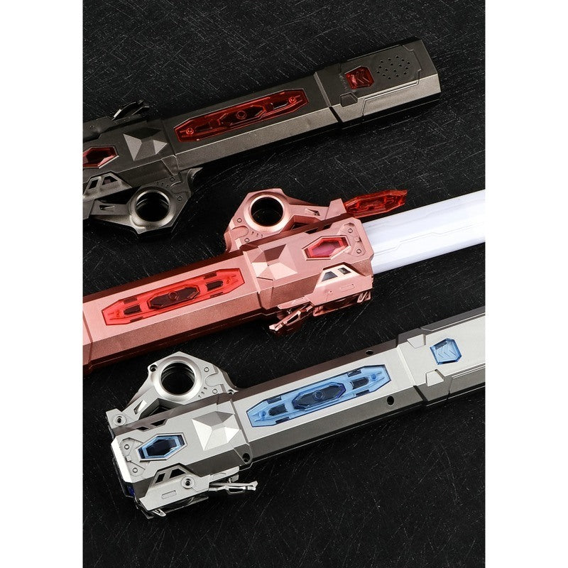 2023 New RGB Laser Sword 2 in 1 Retractable Light Saber Toys For Children Double Light Saber Cosplay Laser Sword