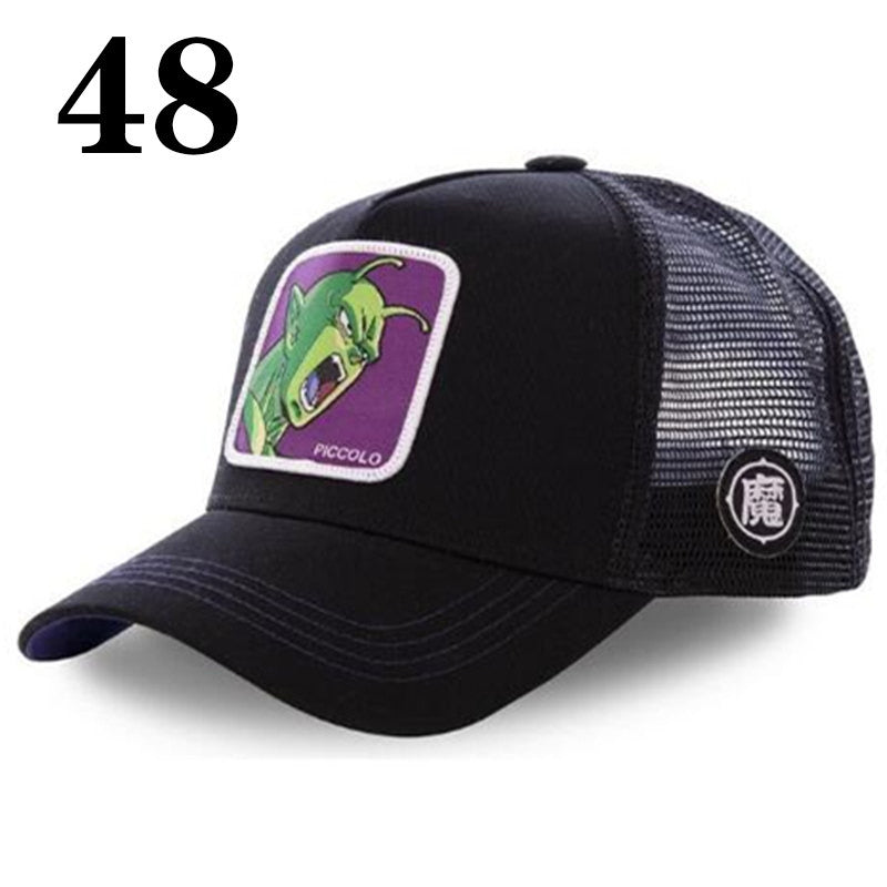 Dragon Ball Naruto 41 All Styles Buckle Back Cotton Baseball Cap Men's Women's Hip Hop Dad Hat Trucker Mesh Cap