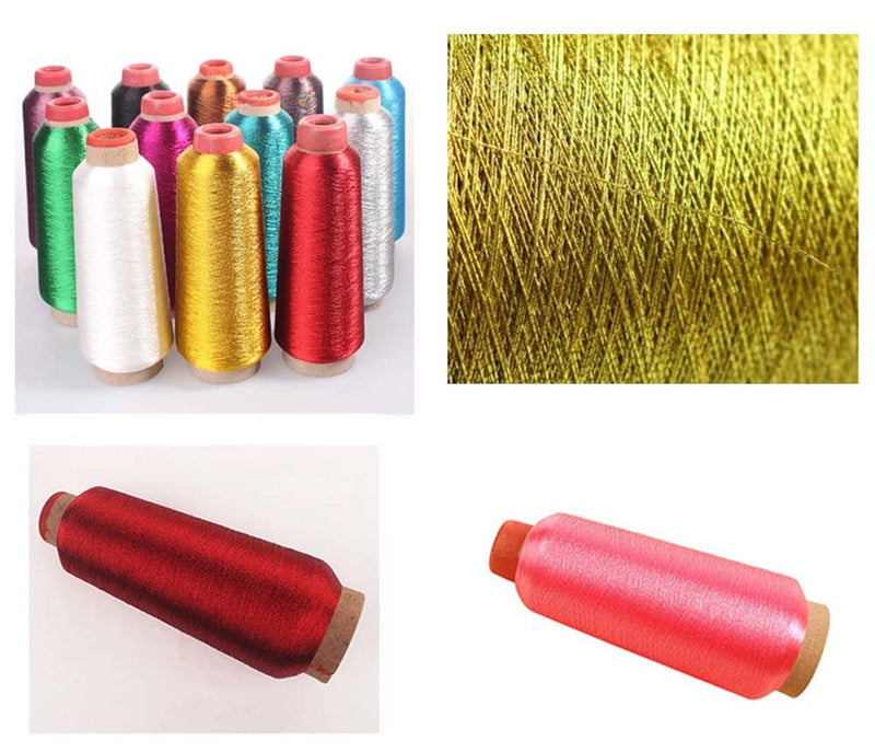 [Dark Red] Embroidery Thread Machine Embroidery Thread Sewing, 3250 Meters