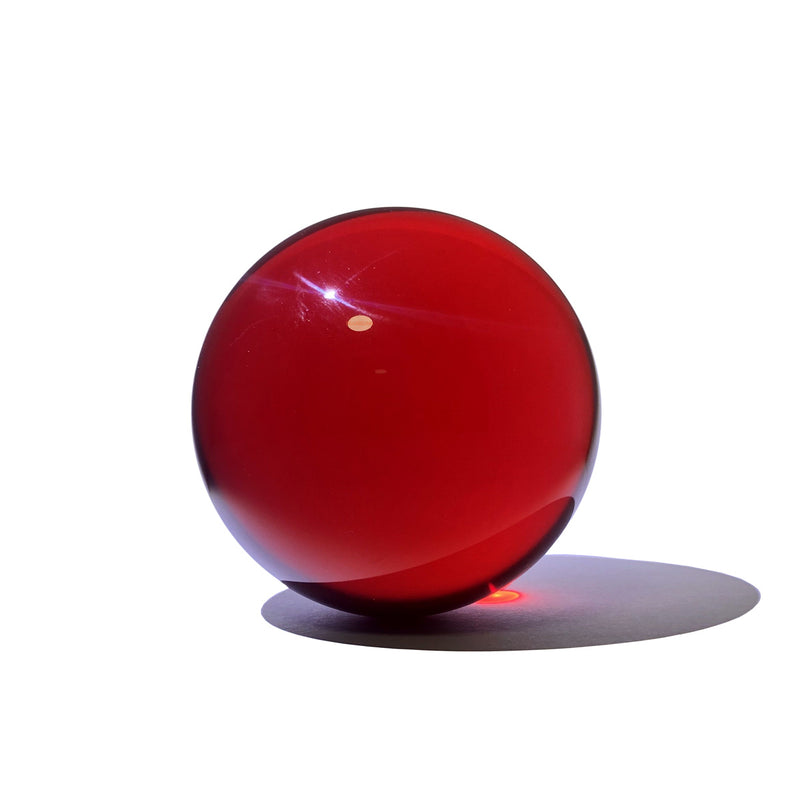 Clear Acrylic Contact Juggling Ball - 75mm