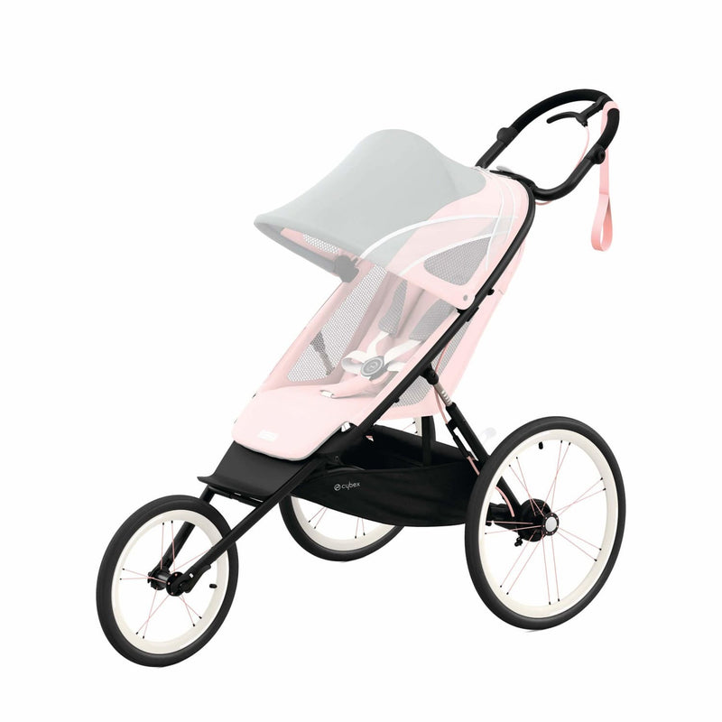 CYBEX AVI Jogging Sports Running Stroller Frame in Black and Pink