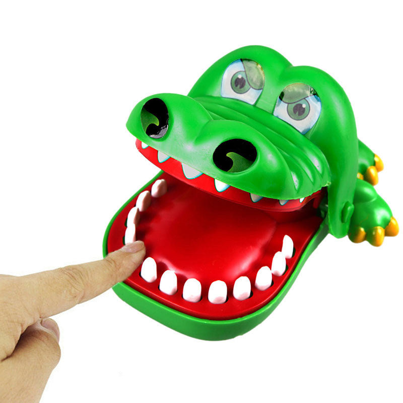 Creative And Practical Mouth Teeth Crocodile Hand Children's Toys