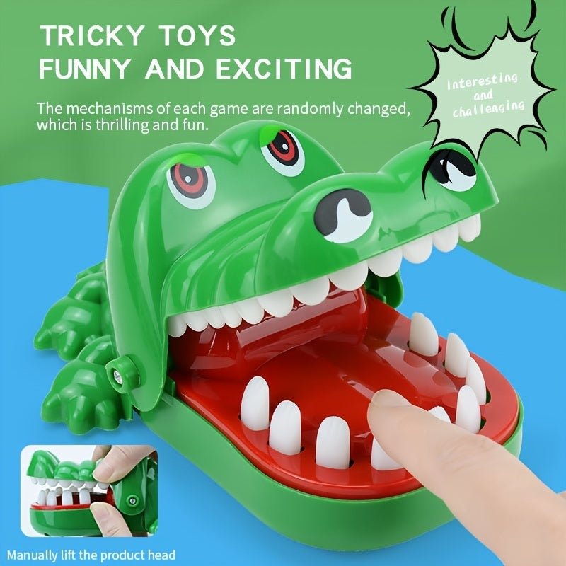 Creative And Practical Mouth Teeth Crocodile Hand Children's Toys