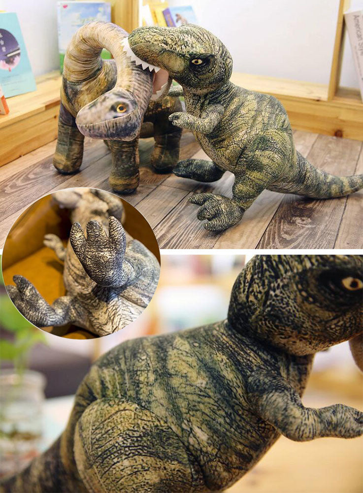 Simulation Seismosaurus Stuffed Pillow Dinosaur Plush Toy for Kids Festival Gift Home Decor