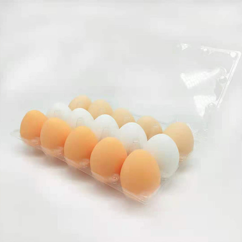 Fake Eggs Children's Toys DIY Creative Painted Simulation Plastic Egg Shells Kindergarten Teaching Aids Funny Toys