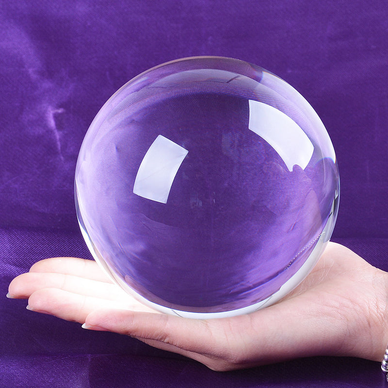 DSJUGGLING Clear Acrylic Contact Juggling Ball 120mm - 4.72" in Transparent Color for isolations and Body Rolls