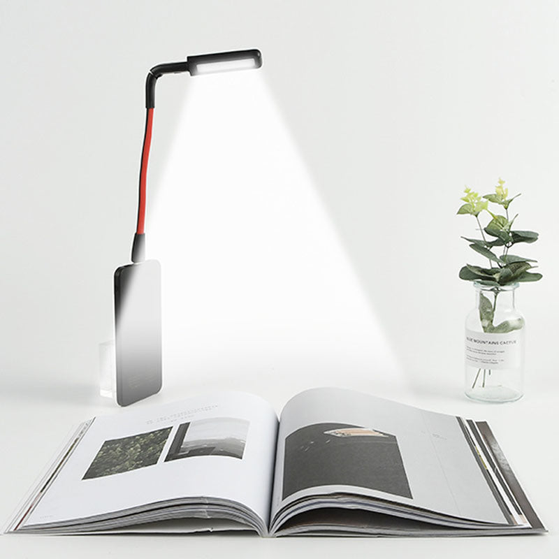 3 Colors LED Night Light Hand Sweep Smart Reading Book Lights USB Plug Foldable Portable Desk Lamp for Laptop Keyboard Lighting