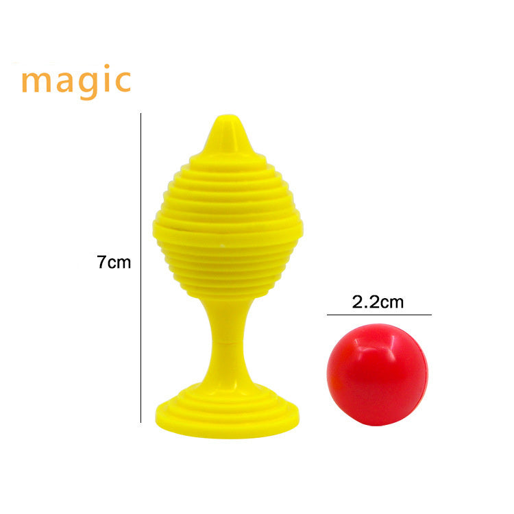 1set Beads Go No Traces Magic Cup Puzzle Novelty Toys Children Close-up Magic trick Props