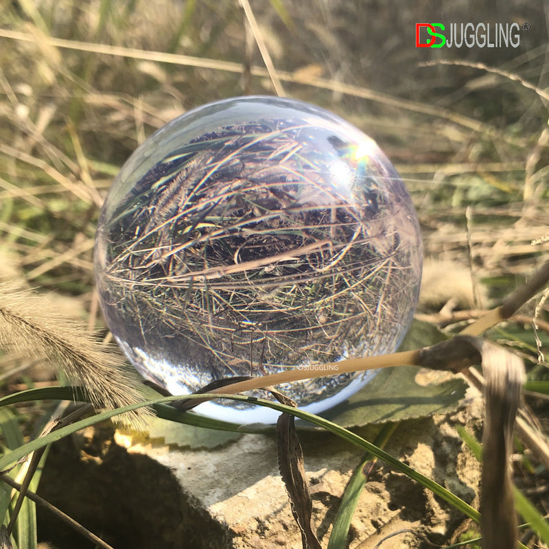 Clear Acrylic Contact Juggling Ball - 75mm