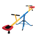 Children's seesaw 360-Degree Rotation Seesaw Playground Equipment for Backyard