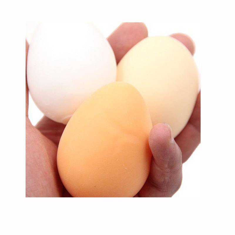 Fake Eggs Children's Toys DIY Creative Painted Simulation Plastic Egg Shells Kindergarten Teaching Aids Funny Toys