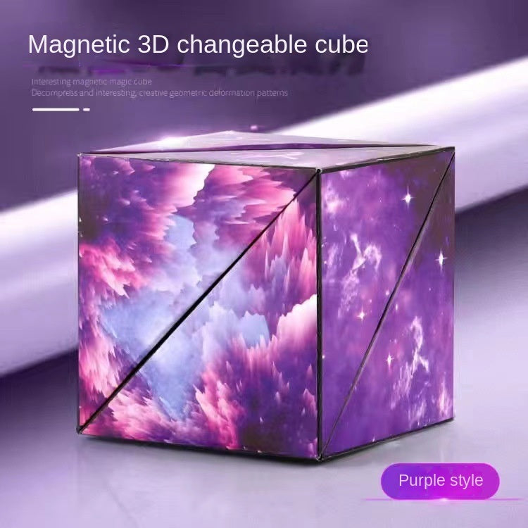 3D Magnetic Deformation Magnetic Solid Geometric Equation Capri Infinity Equation 36pcs High Magnetic Insulation Surface 4 In 1