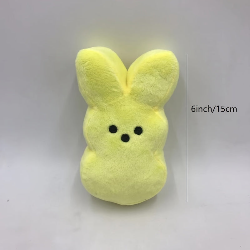 New Rabbit Easter Cartoon Rabbit Plush Doll For Children's Day Christmas Birthday Gift 6inch/15cm