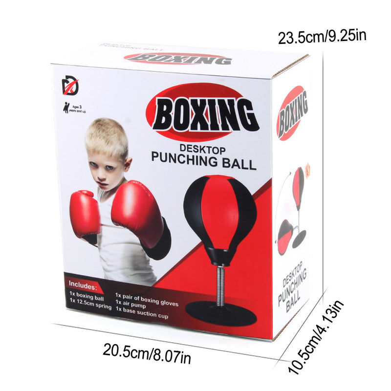 Boxing Punching Bag With Stand Freestanding Punching Bag Children Boxing Equipment Kids Boxing Set Toy Gift For Boys Girls Ages