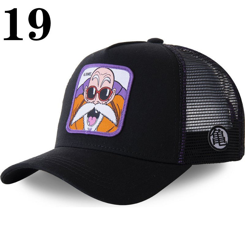 Dragon Ball Naruto 41 All Styles Buckle Back Cotton Baseball Cap Men's Women's Hip Hop Dad Hat Trucker Mesh Cap