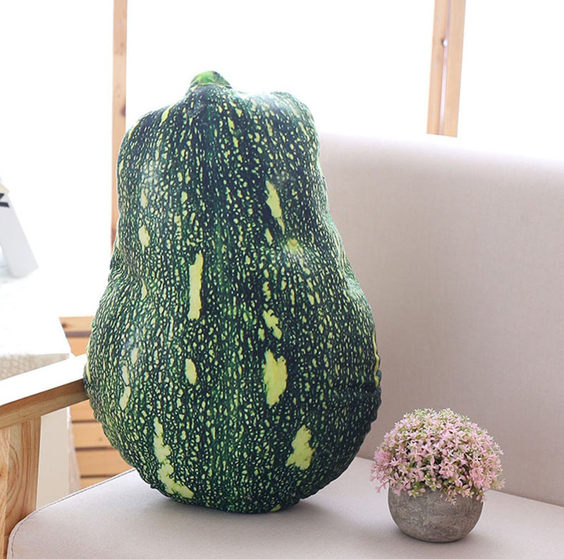 3D Simulation Pumpkin Soft Plush Pillow Cushion 50cm Creative Vegetable Stuffed Toy