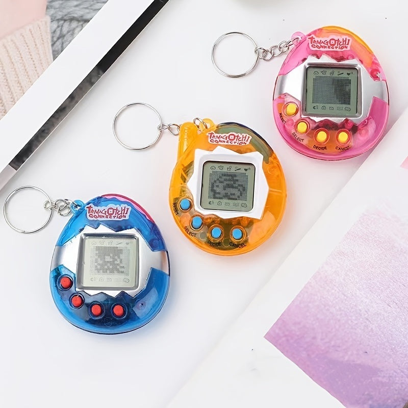 Pets in One Virtual Pet Cyber Pet Toy; Electronic Pet Machine Virtual Pet Handheld Mini Game Console