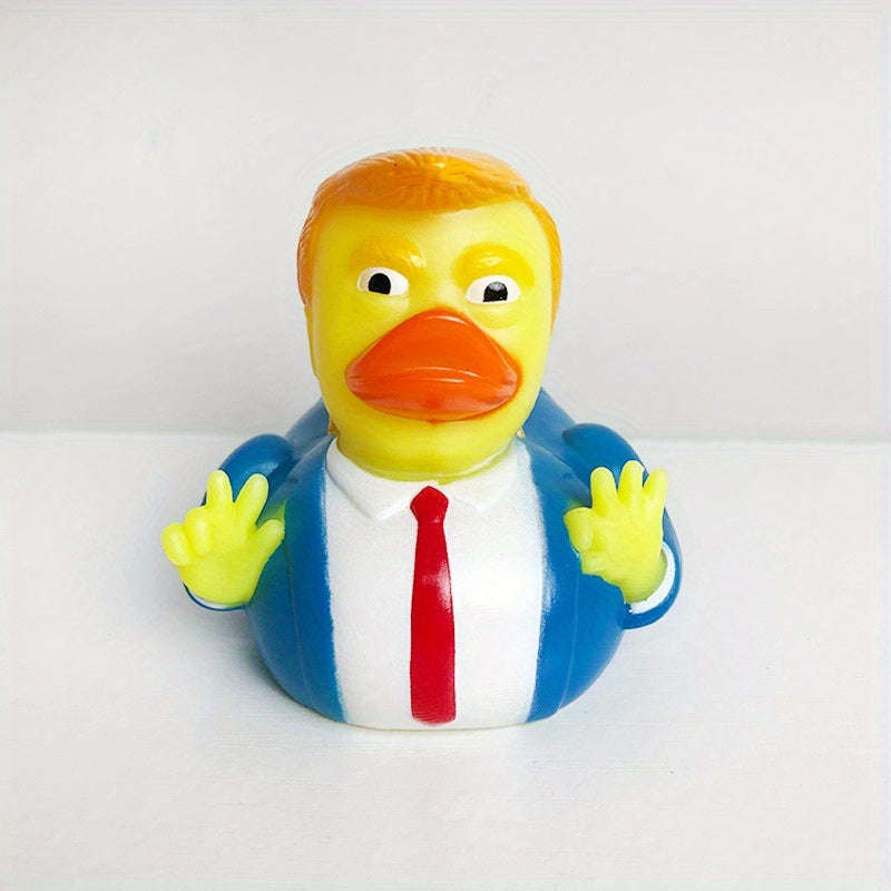 Trump Duck Bath Toy Sound Squeaky Bathroom Shower Water Floating Duck Toy